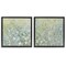 Stupell Industries Wispy Willows Blooms 2 pc Framed Floater Canvas Wall Art Set Design by Lanie Loreth